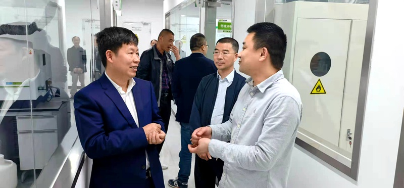绍兴市供销社主任董友庆一行到访浙农