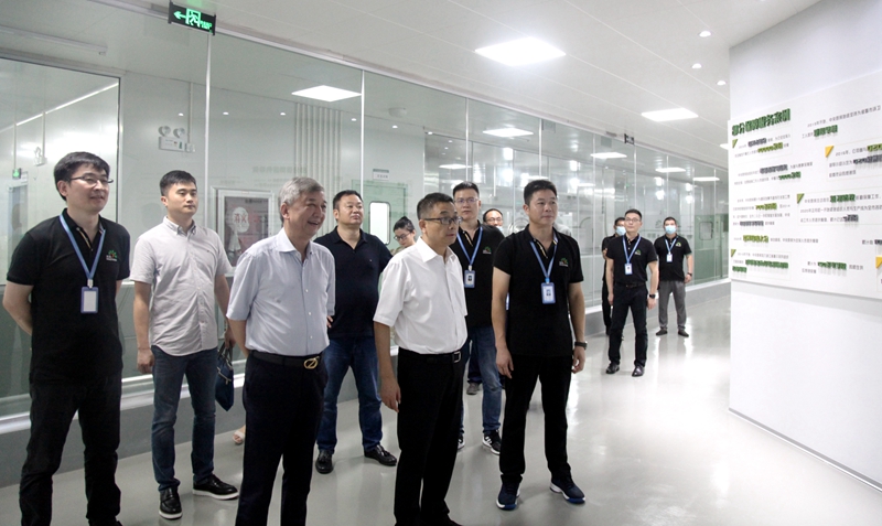 绍兴市市场监督管理局党委书记、局长王永明一行到浙农茂阳督查食品安全工作