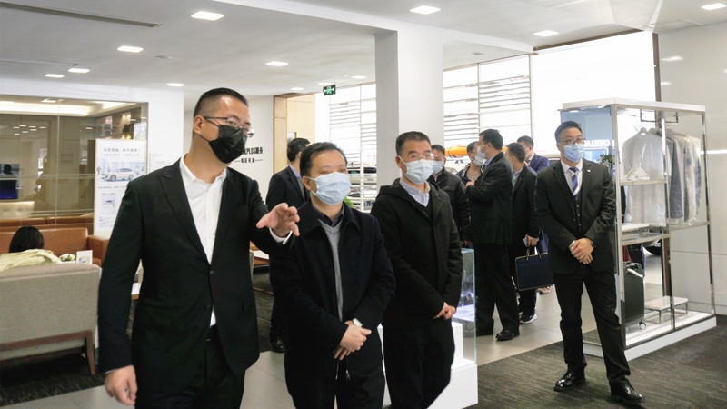 省供销社、省兴合集团领导赴金诚汽车开展基层“三服务”调研