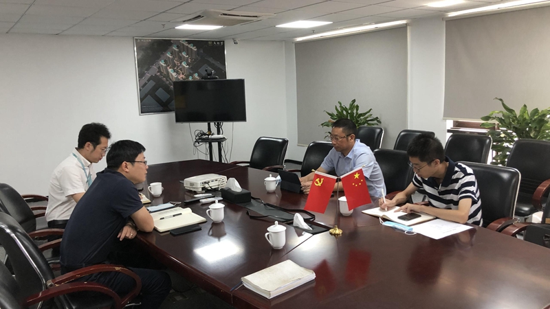 乐清市委常委、雁荡山管委会主任黄靖赴天元广场开展助企纾困调研工作