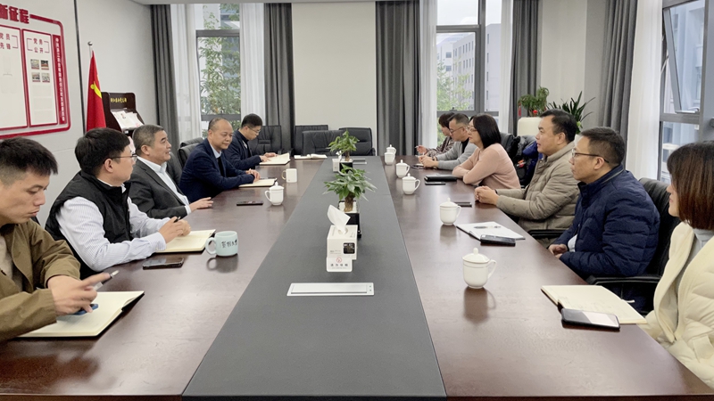 省粮油进出口公司总经理宋耀华、益海嘉里浙江公司总经理杜海涛一行到访浙江农合