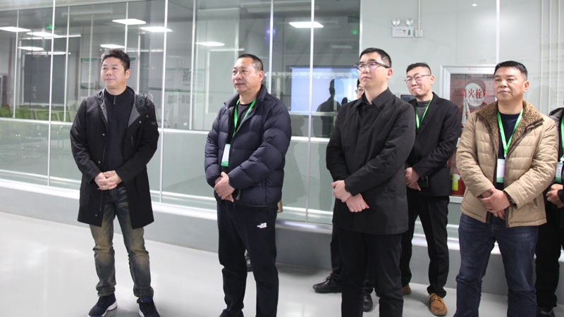 椒江区供销社主任阮保顺调研浙农茂阳