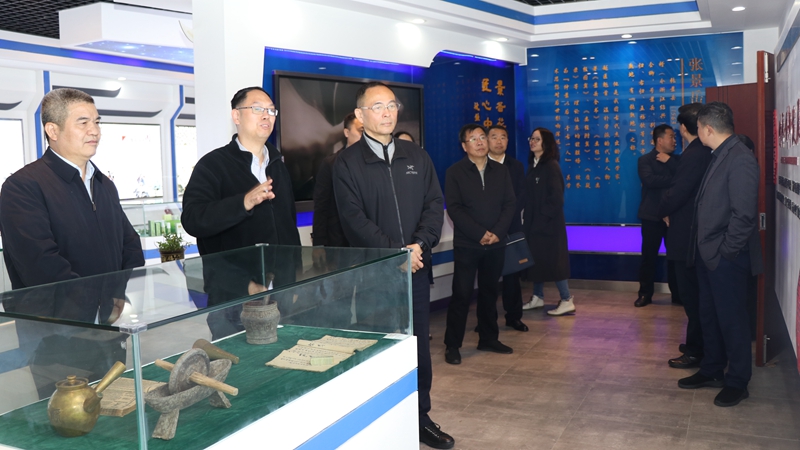 省人大常委会委员、社会建设委员会副主任委员王敏一行调研景岳堂