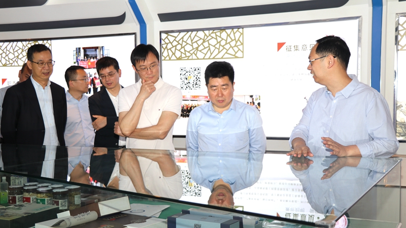 绍兴市副市长冉仁均调研浙农股份经营发展情况
