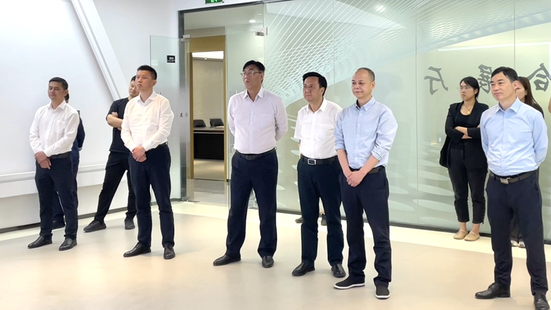 铜陵市副市长吴强率队到访浙江农合
