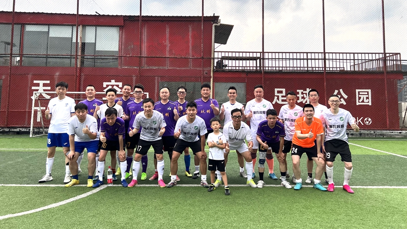 j9集团集团与杭州市大成律师事务所举办足球友谊赛